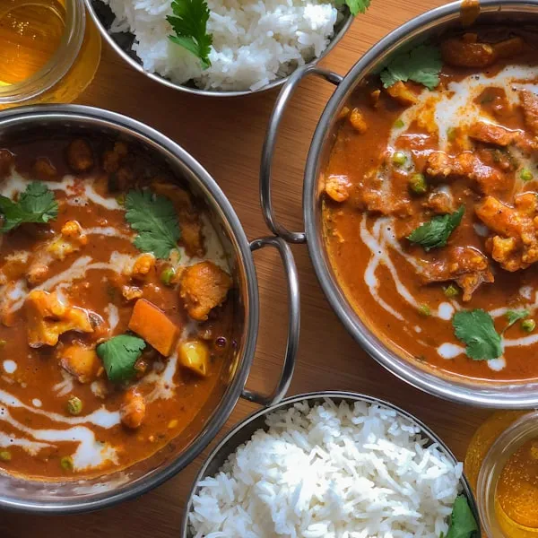 Curry mit Naan